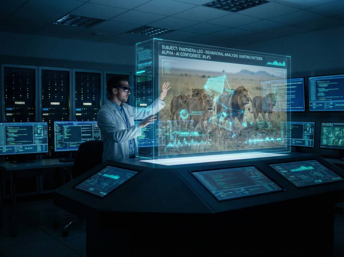 海角网AI动物动作分析与视频剪辑